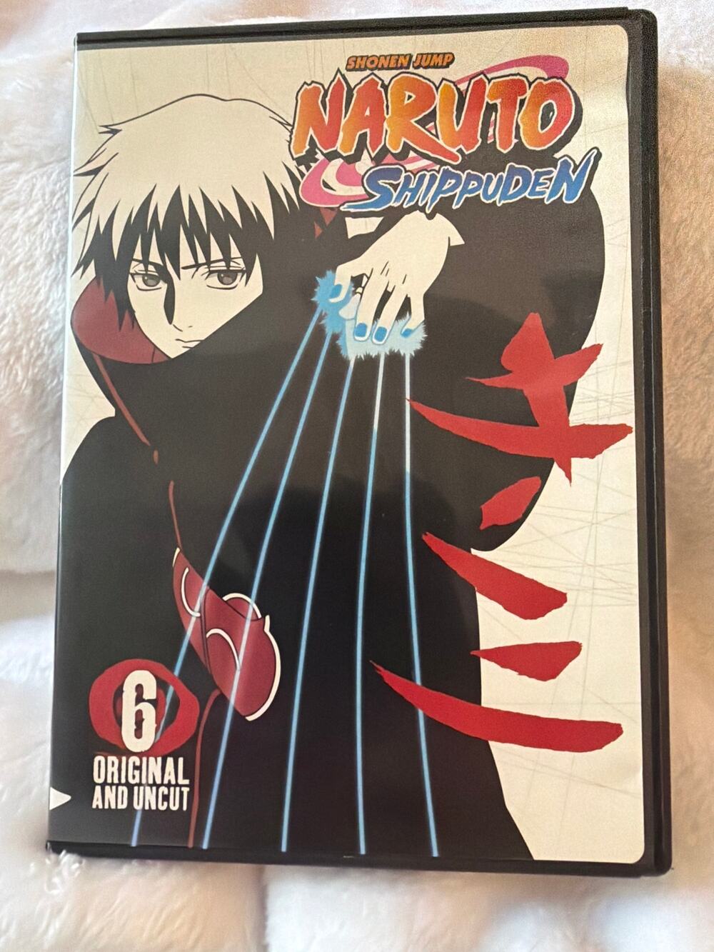 Naruto Shippuden Vol 6 DVD Original & Uncut Viz Media Anime Episodes 22-26